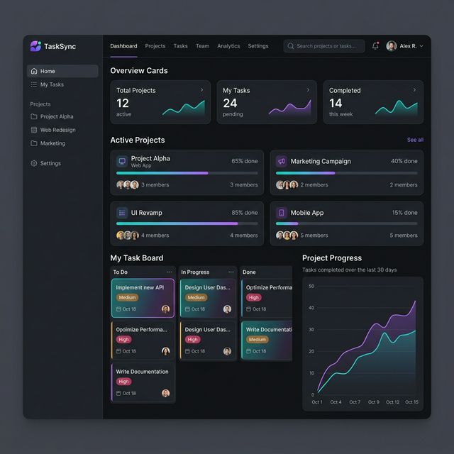 Task Manager Dashboard
